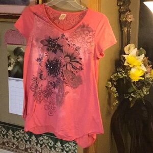 Floral Pink Women's Top